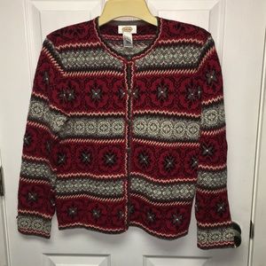 Women's Talbots Button Down Sweater